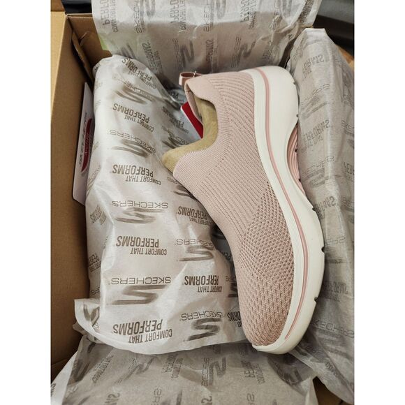 Skechers Go Walk Arch Fit 2.0 Paityn – Women’s 9.5 Mauve Slip-On Shoe NWT - Picture 10 of 11